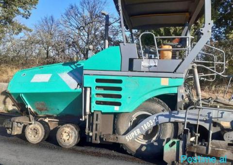 Wheel asphalt paver Vogele Super 1803-2 - 1/10