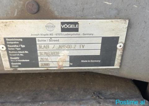 Wheel asphalt paver Vogele 1603-2 - 9/10