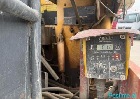 Wheel asphalt paver Dynapac F121-6W - 7/10