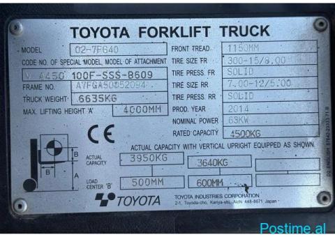 Forklift (Pirun Ngrites) Gaz Toyota 4.5 ton - 5/5