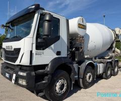IVECO TRAKKER 500 with CIFA concrete mixer