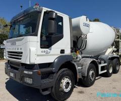 IVECO TRAKKER 450 with CIFA concrete mixer
