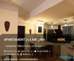 ???? Jepet me Qira Apartament 2+1 në “Zdrale", Shkodër! ???? ????