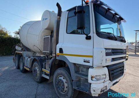 DAF CF 85 with C&B DUE concrete mixer - 3/10