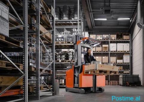 Forklift (Pirun ngrites) elektrik Toyota 1 ton OME100H - 4/5