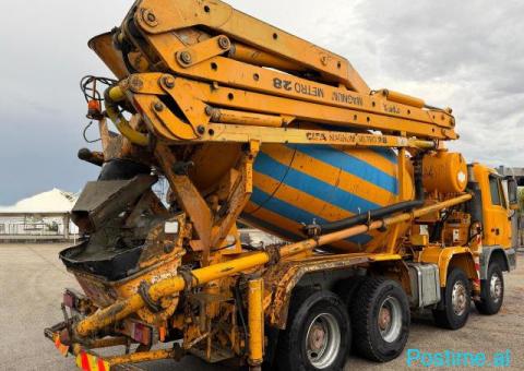 ASTRA HD7 84.42 CIFA Concrete Mixer Pump 28 m - 3/10