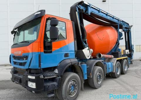 IVECO TRAKKER AD340T45 with conveyor and Imer concrete mixer - 1/10