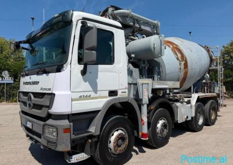 MERCEDES BENZ Actros 4144 B with betonpump Putzmeister 28m - 1/10