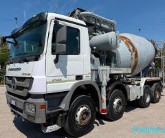 MERCEDES BENZ Actros 4144 B with betonpump Putzmeister 28m
