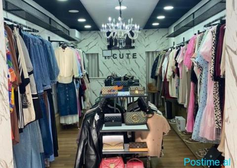 SHITET BIZNES BUTIK VESHJESH 40M2 'RRUGA MUHAMET GJOLLESHA,V