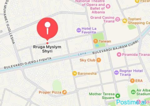 Ambjent per zyre me qera ne Bulevardin Gjergj Fishta