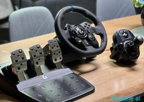 LOGITECH TRUEFORCE G923 RACING WHEEL / PEDALS