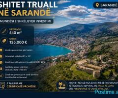 🏡 Shitet Truall në Sarandë – Mundësi e Shkëlqyer Investimi