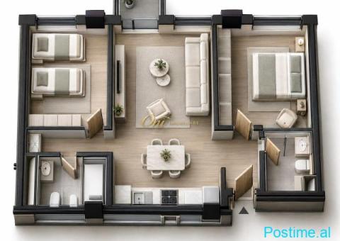 XHAMLLIK, SHITET APARTAMENT 2+1 - 4/4