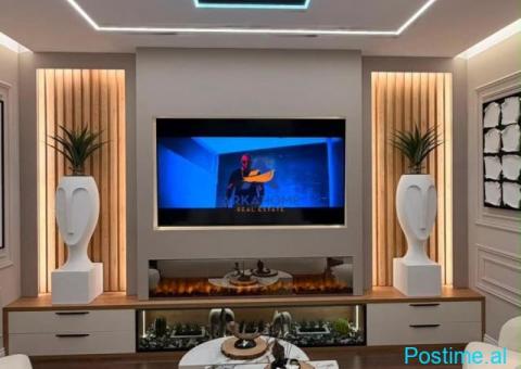 SHITET SUPER APARTAMENT LUKSOZ 2+1+VERANDË 'ELBASAN, PRANE P - 1/4