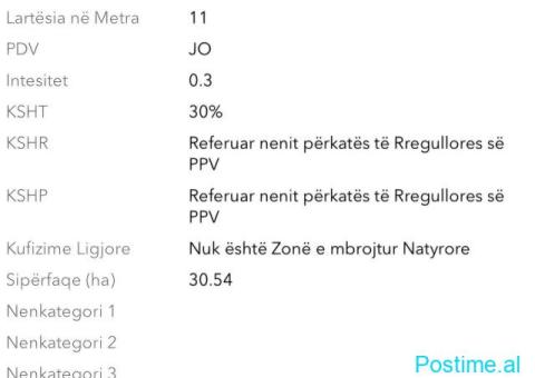SHITET TOKË NË ZONEN E KASALLES,TIRANË - 3/3