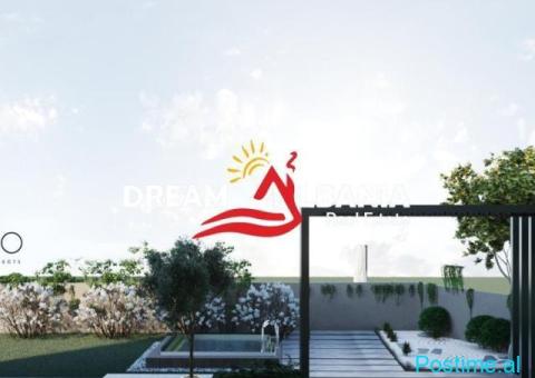 Apartament 2+1+2 me oborr ne rezidencen Green Valley ne Tira - 3/4