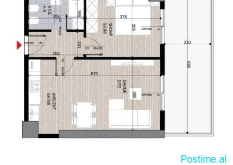 🔥 Shitet Apartament 1+1 me Verandë tek Fusha e Aviacionit!