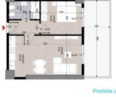 🔥 Shitet Apartament 1+1 me Verandë tek Fusha e Aviacionit!