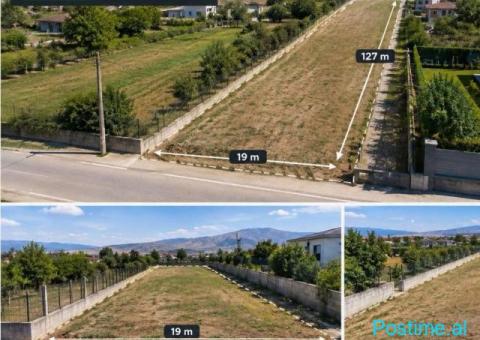 🌿🏗️ SHITET TOKË TRUALL | PRANË BRUNESIT, AUTOSTRADA TIRANË