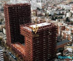 JEPET ZYRE 160 M2 ME QIRA TE GARDEN BUILDING 230.000 LEKE