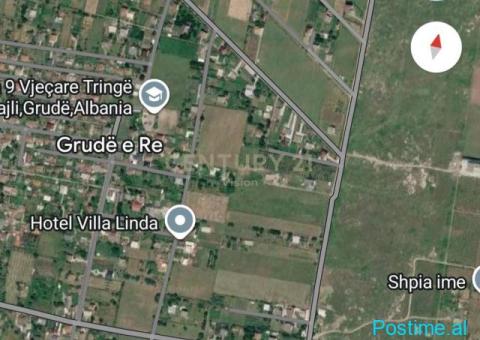 Tokë are për Shitje në rrugen Hot i Ri-Grude e Re | 4400 m²
