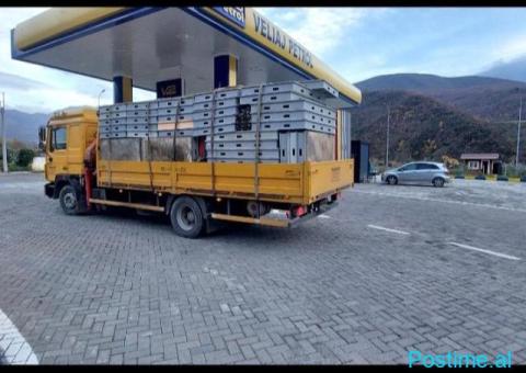 Transport me kamjon dhe kamjonçine me vinç - 1/10