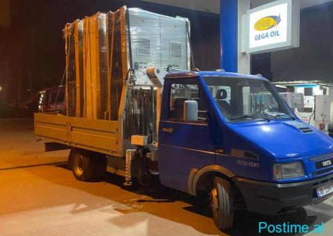 Transport me kamjon dhe kamjonçine me vinç - 4/10