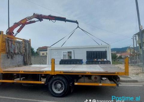 Transport me kamjon dhe kamjonçine me vinç - 5/10