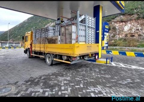 Transporte me kamjon me vinç dhe kamjonçine me vinç - 9/10