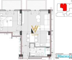 SHITET APARTAMENT 1+1+BLK NE GOLEM 76.890 EURO