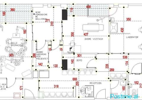 ZYRE ME QERA 140M2 KOMUNA E PARISIT 2.500 EURO FH-84816 - 3/6