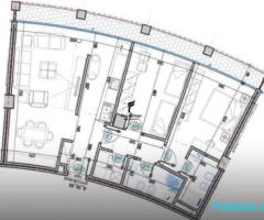 ZYRE ME QERA 108M2 LAKE VIEW 1.600 EURO FH-85908