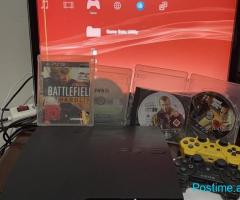 Ps3 Slim me dy leva dhe super lojra