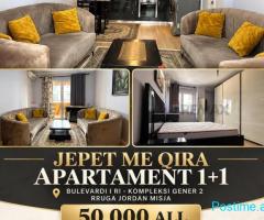 🏡 APARTAMENT 1+1 ME QIRA | BULEVARDI I RI