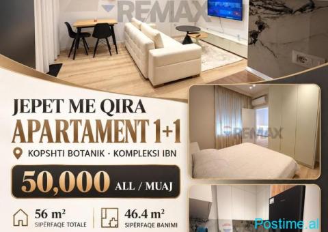 🏡 APARTAMENT 1+1 ME QIRA | KOPSHTI BOTANIK - 1/10