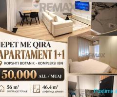 🏡 APARTAMENT 1+1 ME QIRA | KOPSHTI BOTANIK