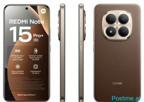 Redmi note 15 pro plus ( aksesore +,as 2 muaj i perdor)