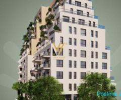 SHITET APARTAMENT 1+1+BLK NE BRRYL,REZIDENCA SOL 186.000 EUR