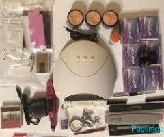 💅 Set i Kompletuar për Thonj me Llampë UV/LED & Frezë 💅
