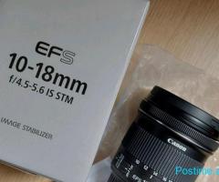 Canon 10-18mm okazion e re ne kuti europian