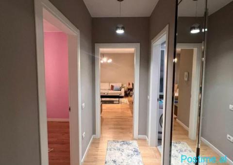 APARTAMENT NE SHITJE 2+1+2 ME HIPOTEKE TE KOMPLEKSI PANORAMA - 1/8