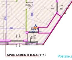 SHITET APARTAMENT 1+1+1BALLKON 'LIQENI ARTIFICIAL I TIRANES,