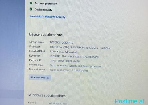 Shitet Laptop Samsung New Series 9 i5 15 inch 120euro - 7/7