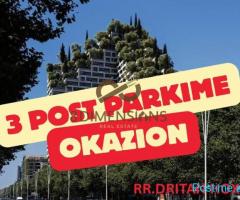 OKAZION 3 POSTE PARKIME LAPRAKE