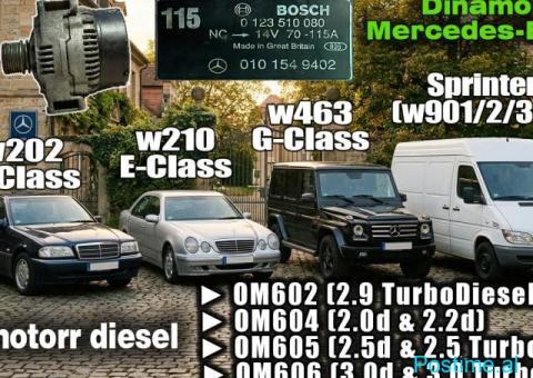 Dinamo Benz w202,w210,w463,sprinter 14V 115Ah - 4/4