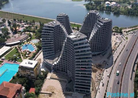 🏢 Zyrë 2+1 me Qira – Lake View, Liqeni i Tiranës - 3/3