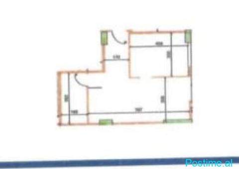 SHITET APARTAMENT 1+1 TEK RRETH RROTULLIMI GOLEMIT 75000 EUR - 2/3