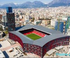 AMBIENT KOMERCIAL TE STADIUMI AIR ALBANIA ME QIRA