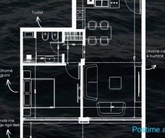 SHITET APARTAMENT 1+1, PALASE